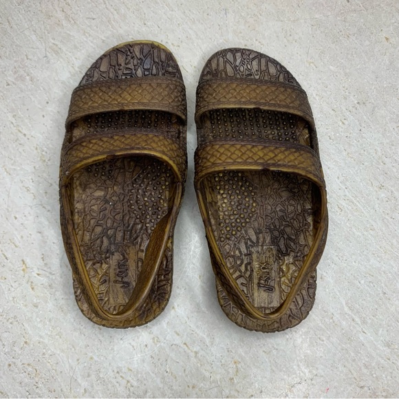 J-Slips Classic Hawaiian Baby Toddler Sandals with Back Strap - Picture 5 of 9